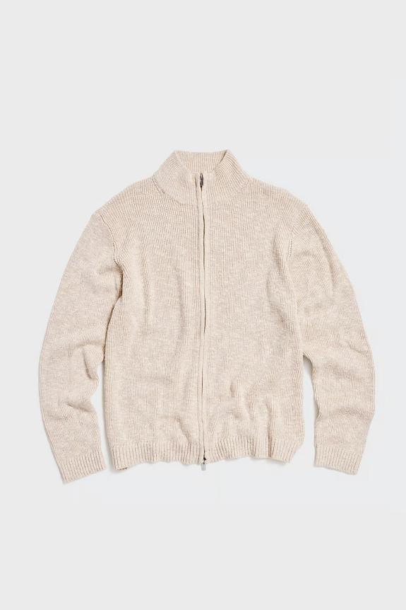 Holzweiler Atlantic Zip Cardigan Sand Mix-4
